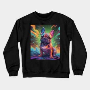 Smooshed Face, Big Heart Crewneck Sweatshirt